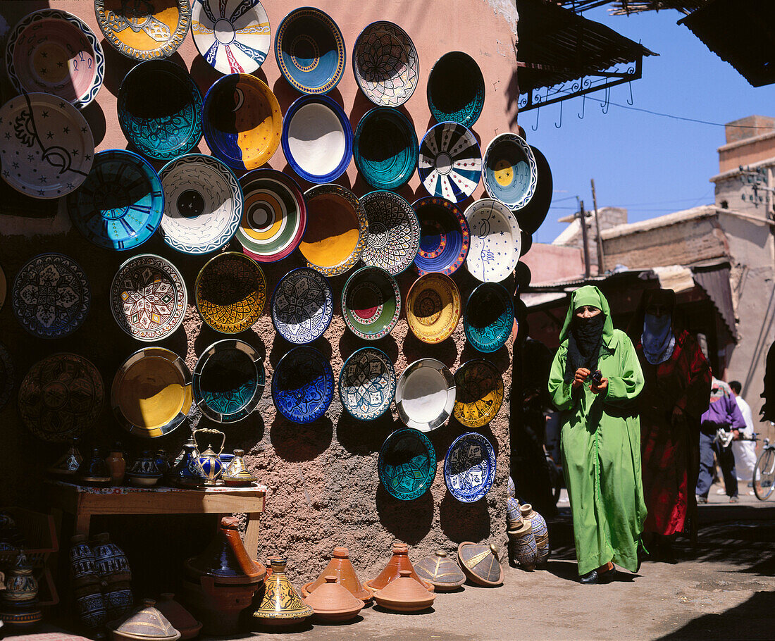 The Medina (old city). Marrakech. Morocco