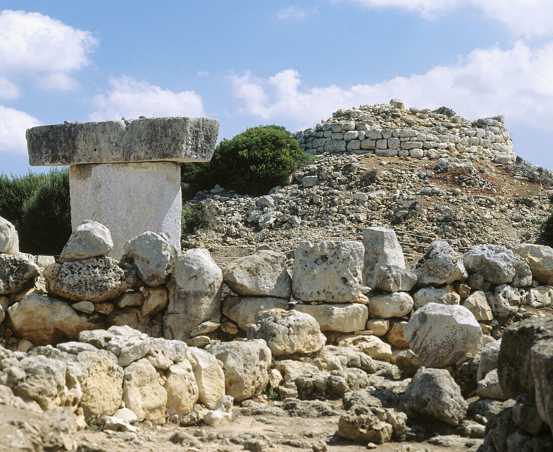 Talaiot . Torralba d en Salort. Minorca. Balearic Islands. Spain