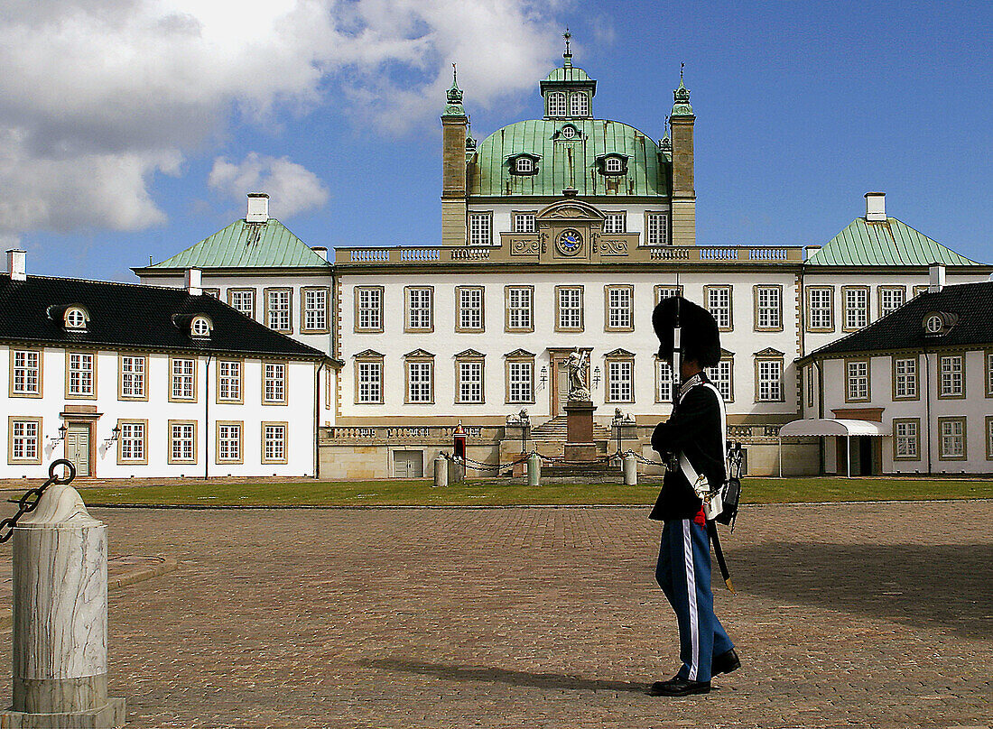 Fredensborg Palace. Sjaeland. Denmark.