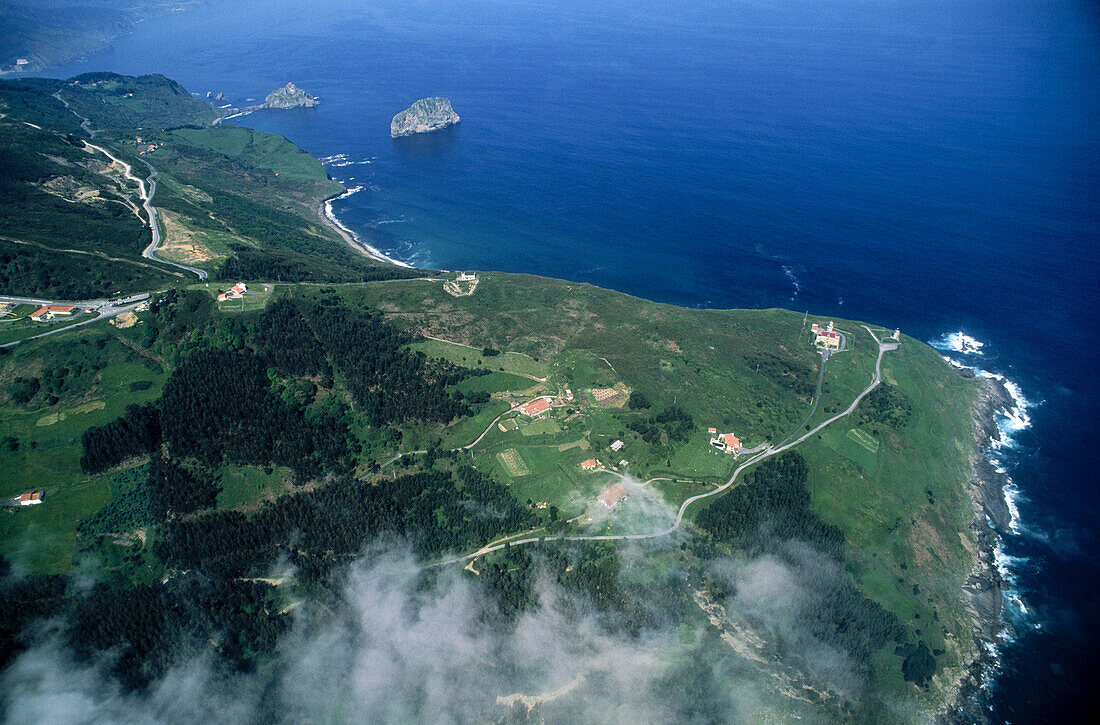 Matxitxako cape. Aketz island. San juan de Gaztelugatxe. Vizcaya. Euskadi. Spain.