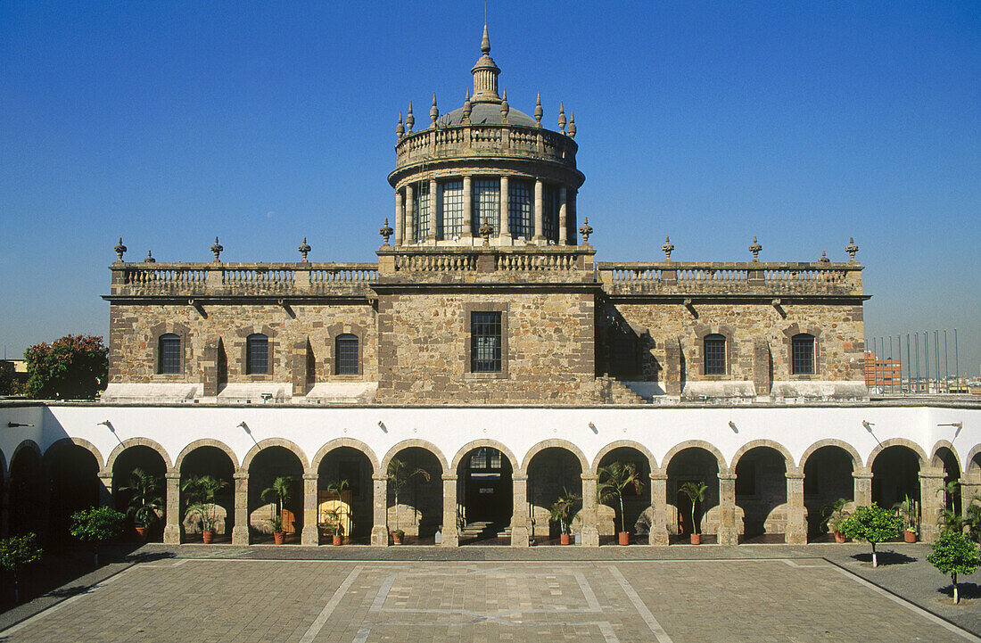Central courtyard. Hospicio Cabañas. Guadalajara. Jalisco. Mexico.