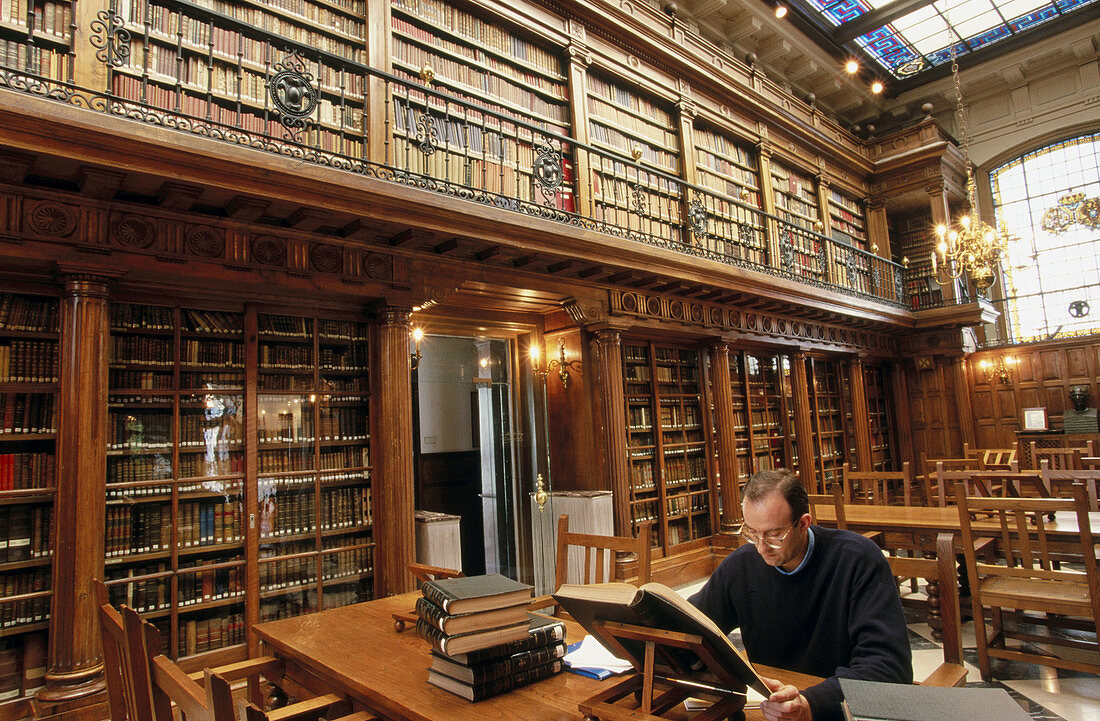 Menendez Pelayo library. Santander. Cantabria. Spain.