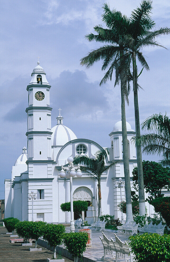 San Cristobal Church. Talcotalpan. Mexico