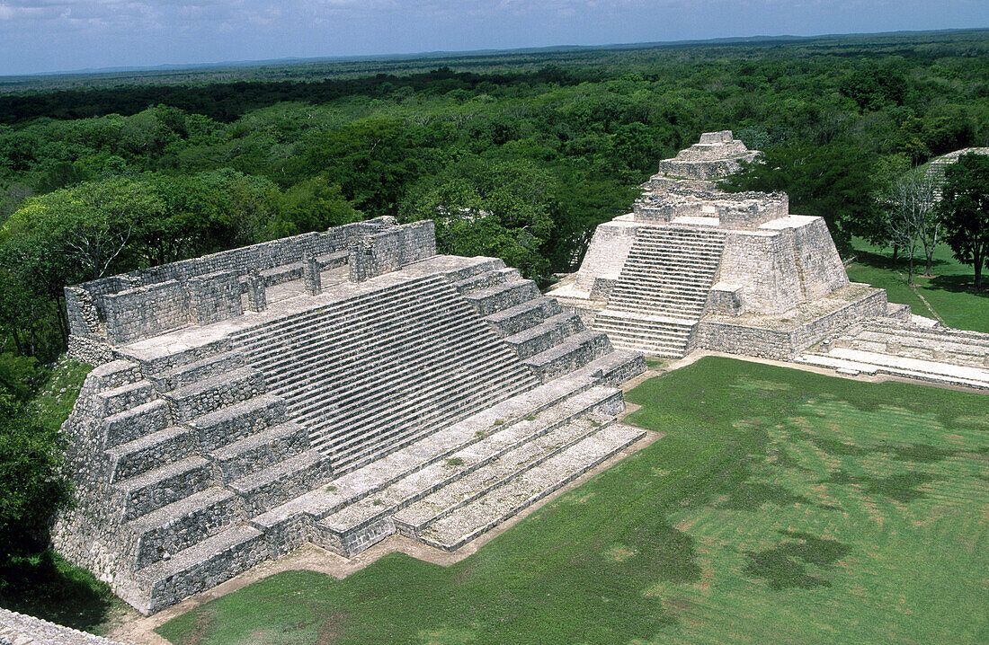 Nojoch Na. Edzna. Campeche. Mexico.