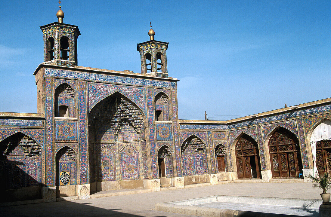 Nassir-Ol-Molk mosque (1887). Shiraz. Iran.