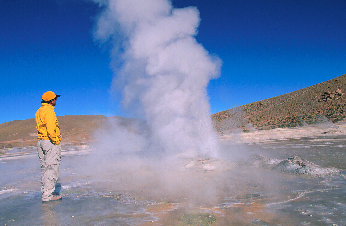 El Tatio geysers. Atacama Desert. Chile