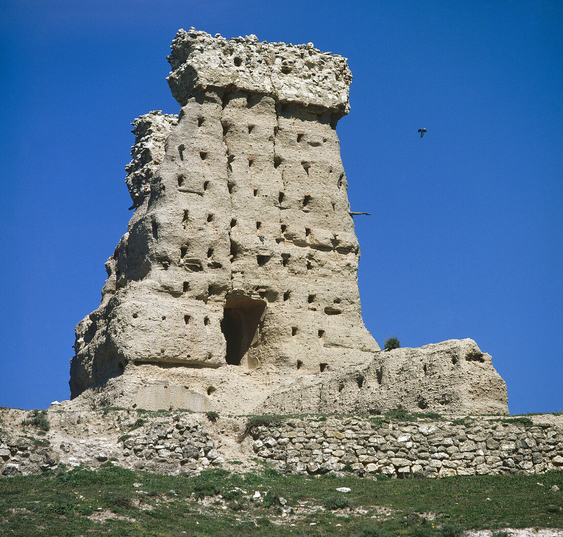 Palenzuela castle. Palencia province. Castilla y Leon. Spain.