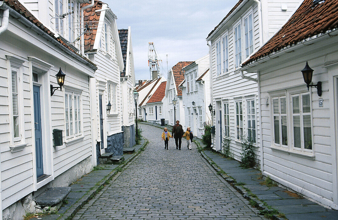 Øvre Strandgate street. Stavanger. Norway