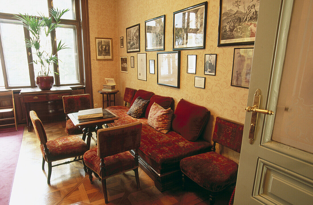Waiting room. Sigmund Freud Museum. Vienna. Austria