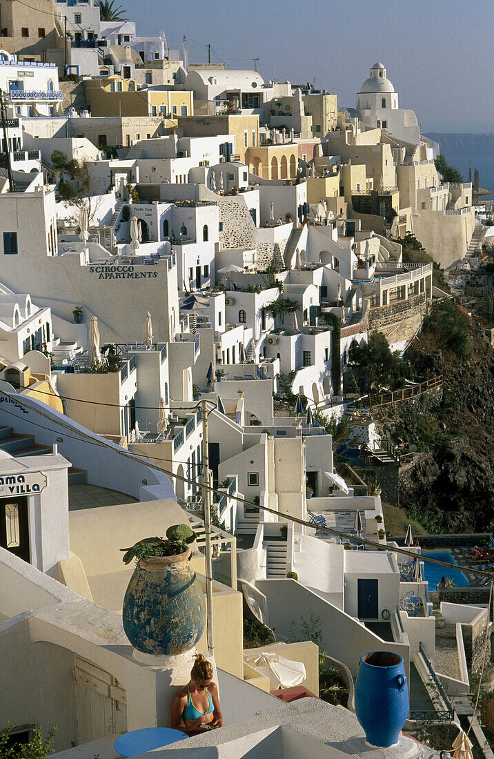 Thira. Santorini Island. Cyclades. Greece