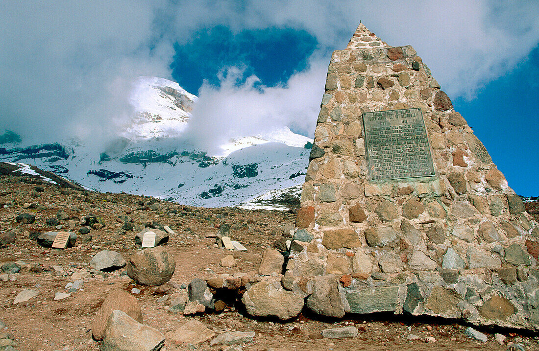 Volcano Chimborazo in Ecuador