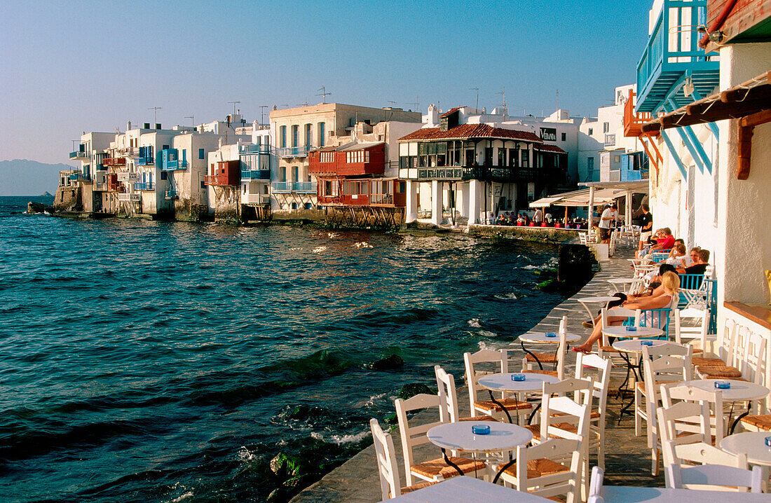 Alefkandra quarter in Mikonos. Greece