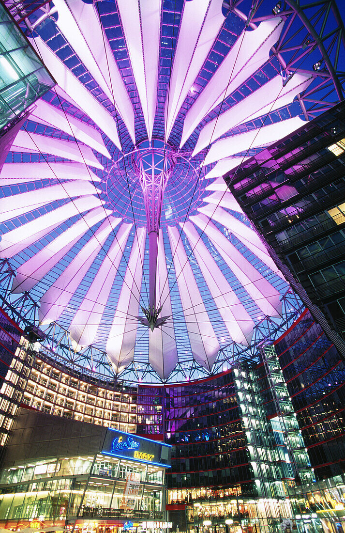 Sony Center. Potsdamer Platz. Berlin. Germany