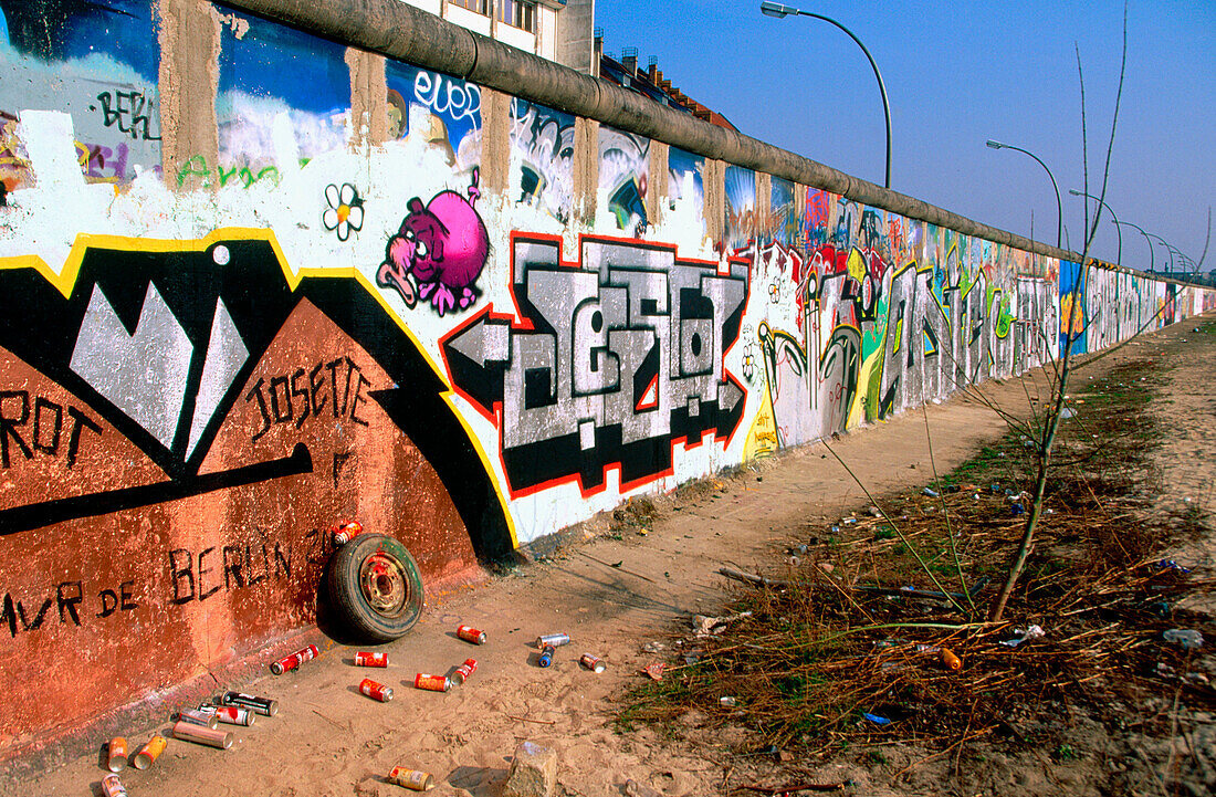 Berlin Wall. Berlin. West side. Germany