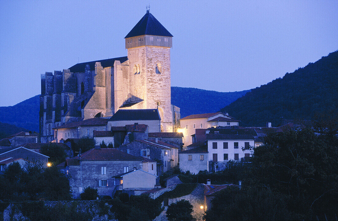 Cathedral. Saint Bertrand de Comminges. Haute Garonne. France