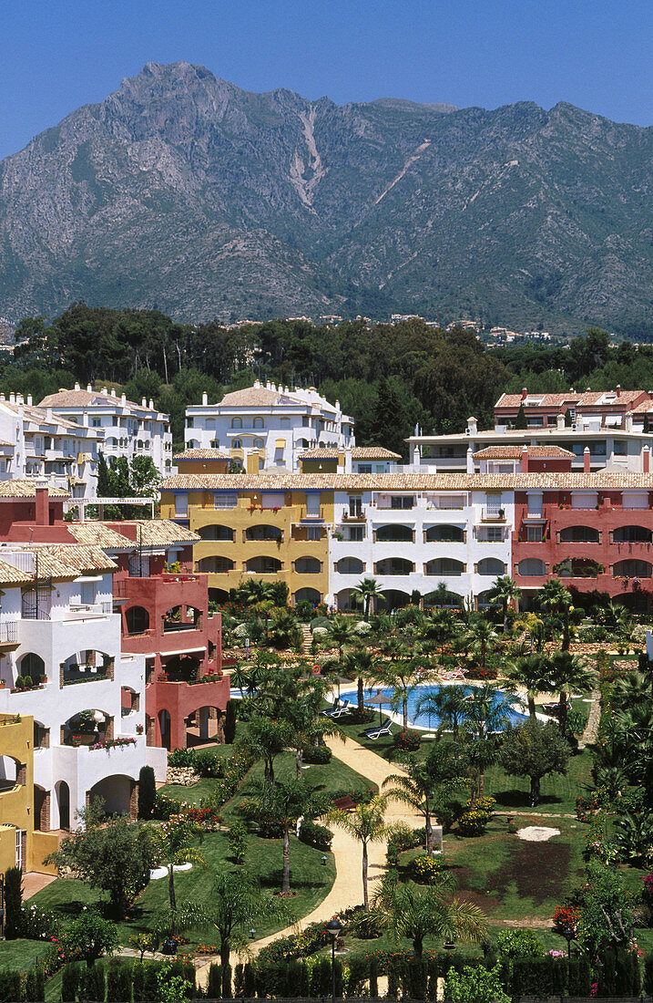 Residential development. Marbella. Malaga province. Costa del Sol. Andalucia. España
