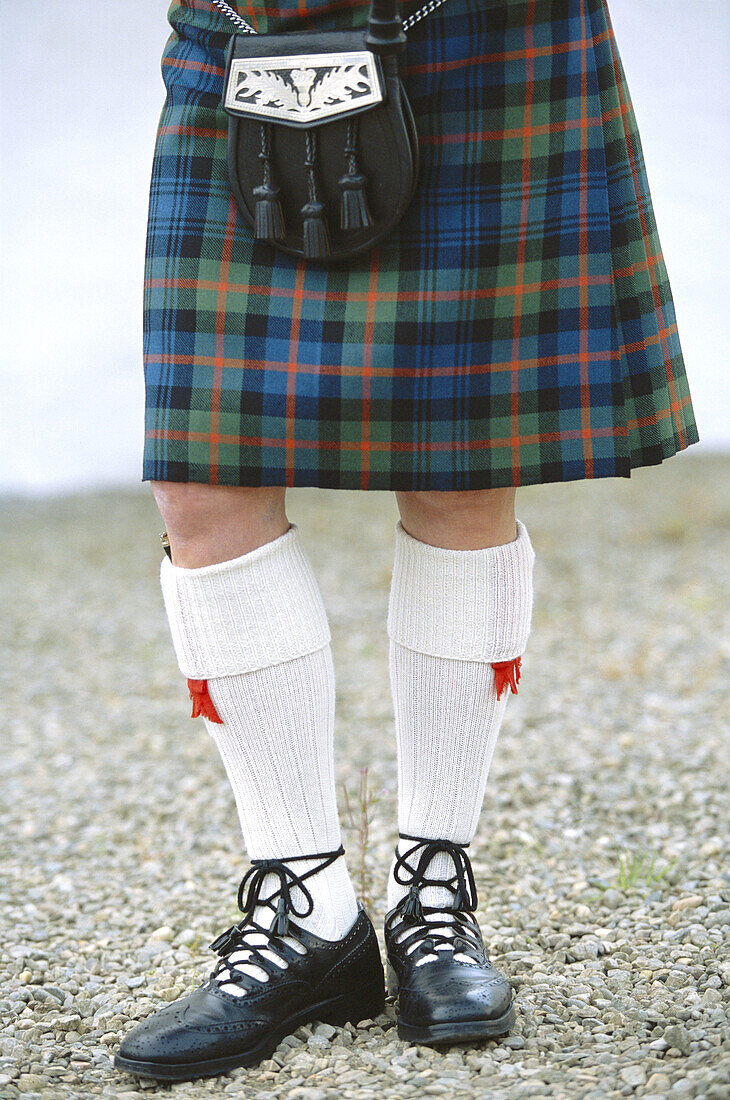 Traditional costume. Scotland