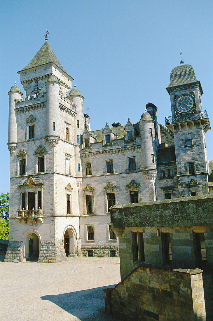 Dunrobin Castle. Golspie. Highlands. Scotland