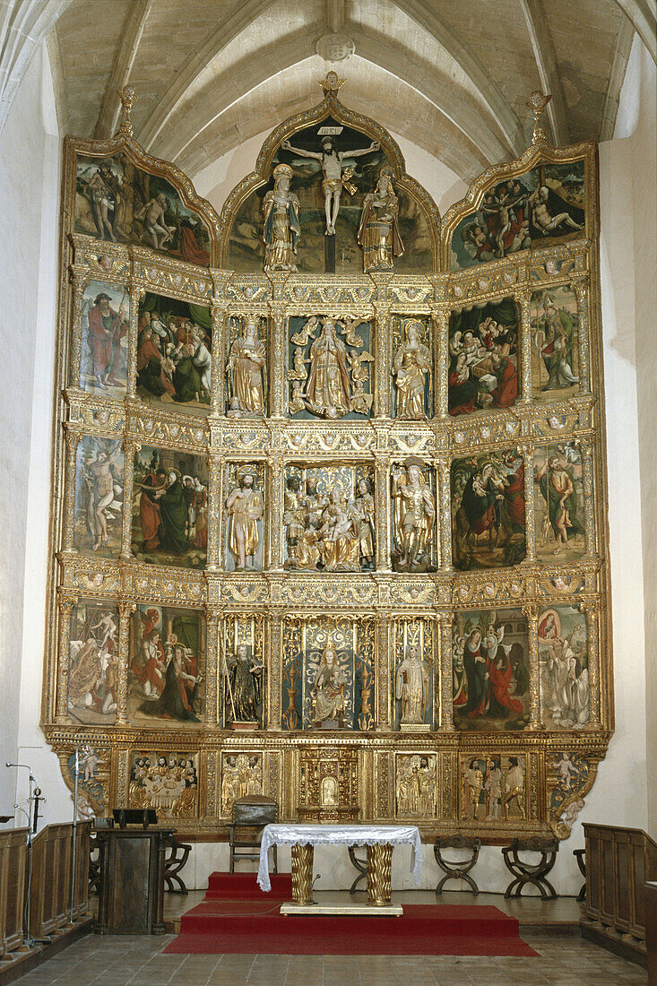 Altarpiece from Cañas Monastery. Renaissance. La Rioja. Spain