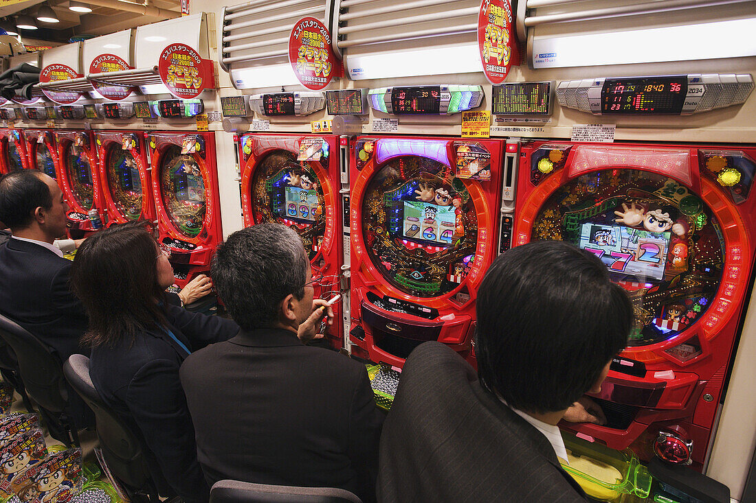 Pachinko Game, Tokyo. Japan