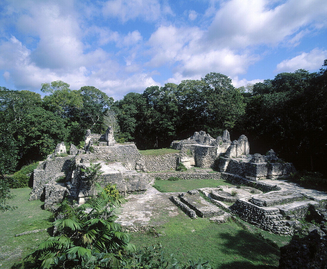 Uaxactún. Mayan ruins. Peten region. Guatemala
