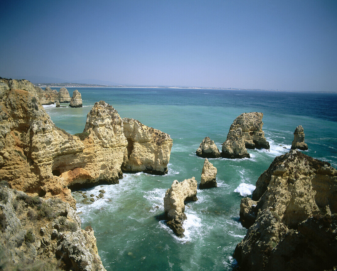 Praia da Rocha. Algarve. Portugal.