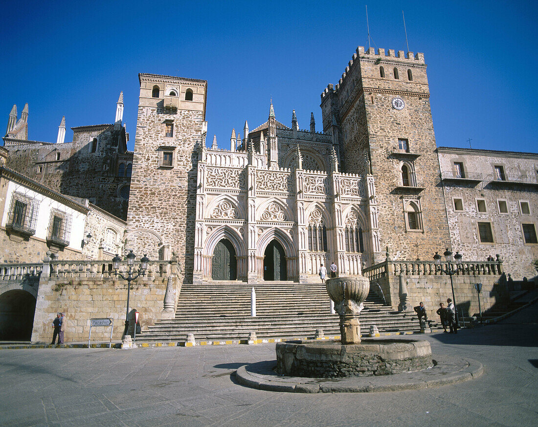 Monastery. Guadalupe. Cáceres province. Spain