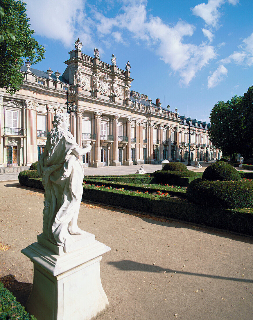 La Granja de San Ildefonso Palace. Segovia province, Castilla-León, Spain