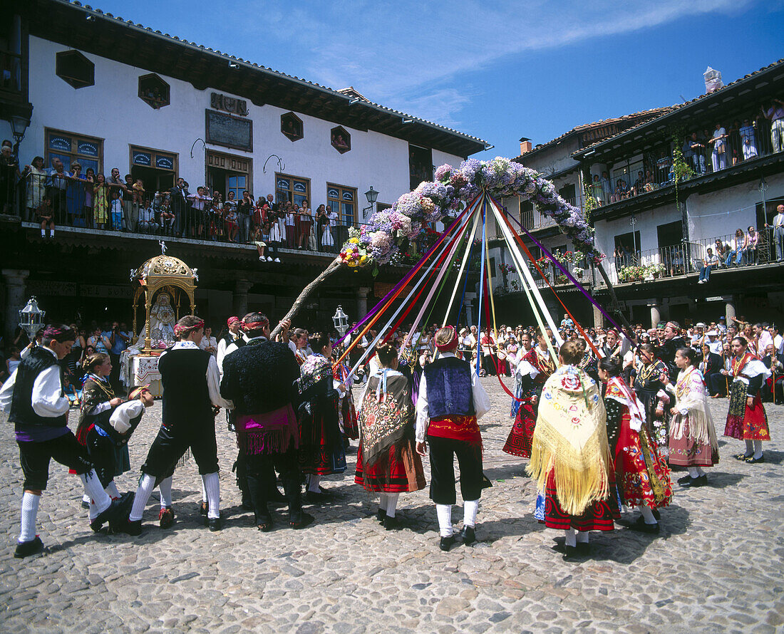 El Diagosto , local festival. La Alberca. Salamanca province. Spain