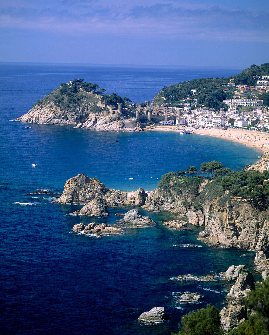 Tossa de Mar. La Selva, Girona province, Catalonia, Spain