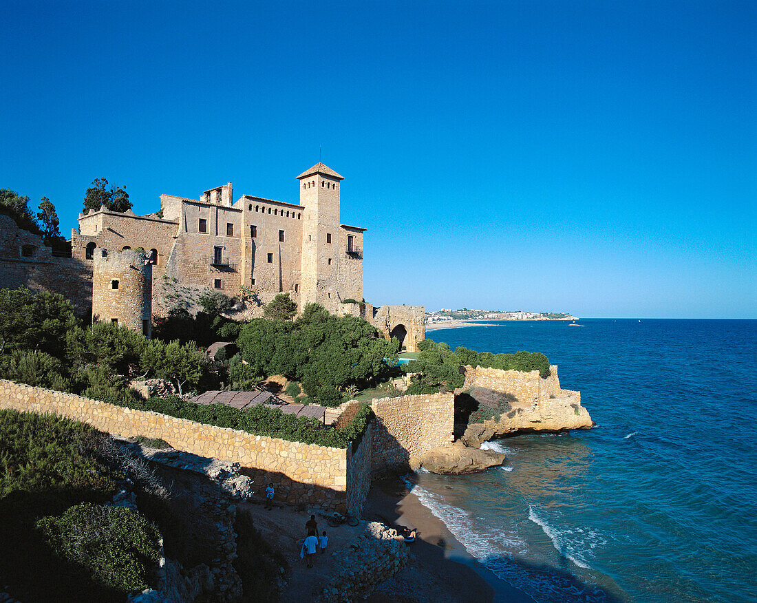 Castle of Tamarit. Tamarit. Tarragona province. Spain