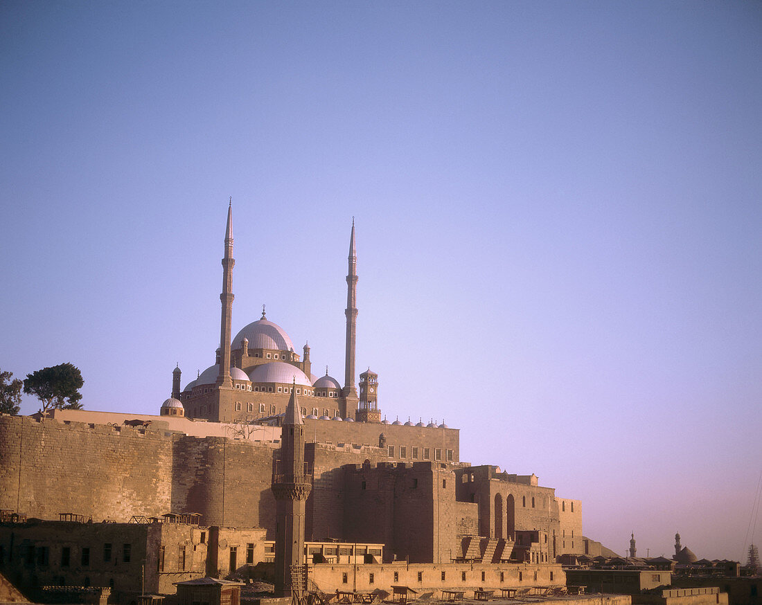 Citadel square and Muhammed Ali Mosque, Cairo. Egypt