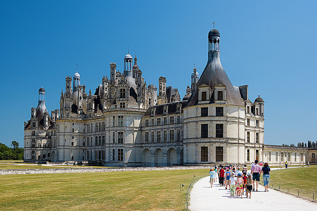 Chambord Castle. Loire, France.