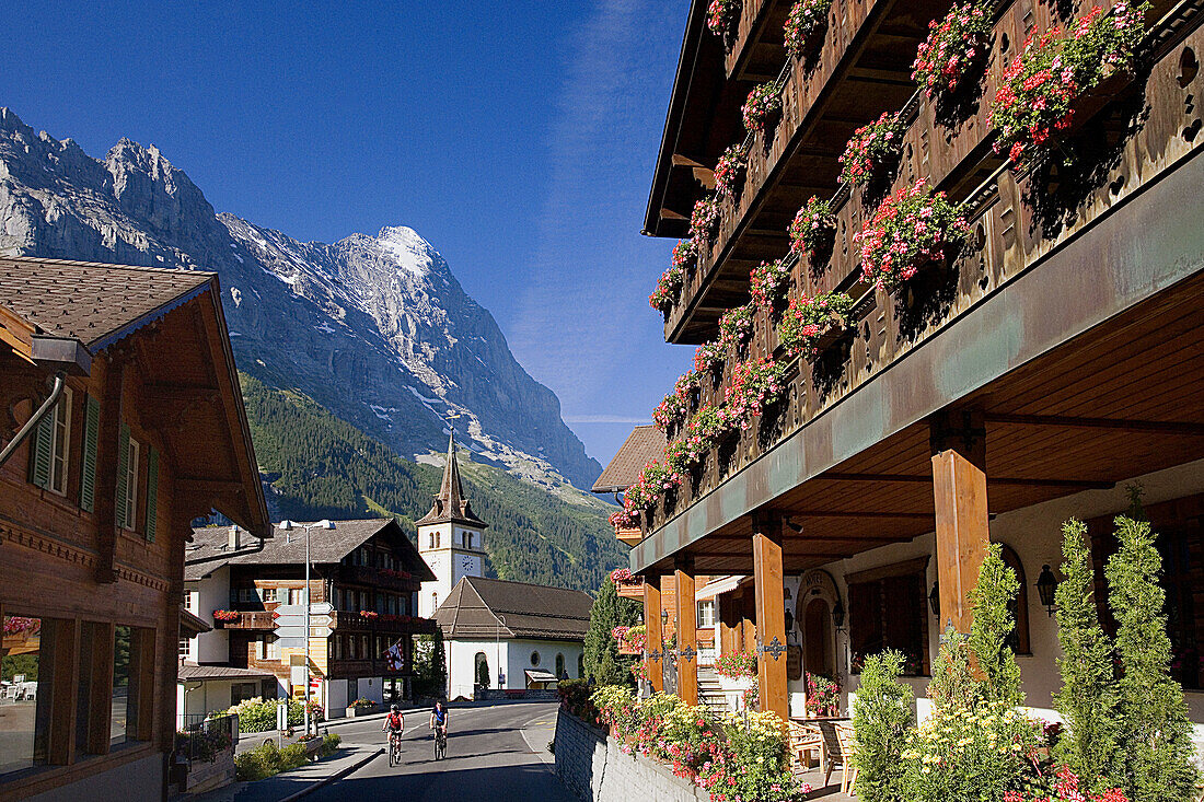 Grindelwald City. Jungfrau Mountain. Near Interlaken City. Switzerland