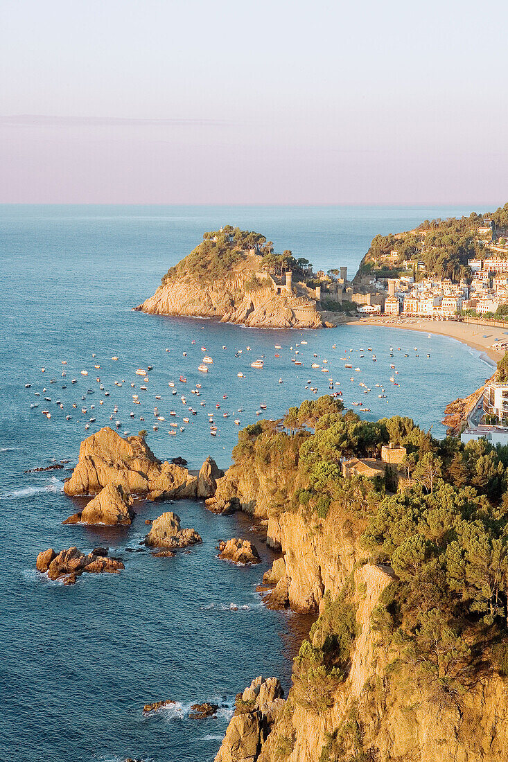 Tossa de Mar, Girona Province, Costa Brava, Catalunya, Spain.