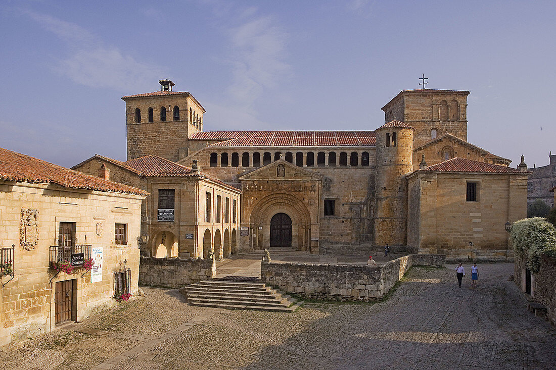 La Colegiata. Santillana de Mar. Cantabria. Spain.