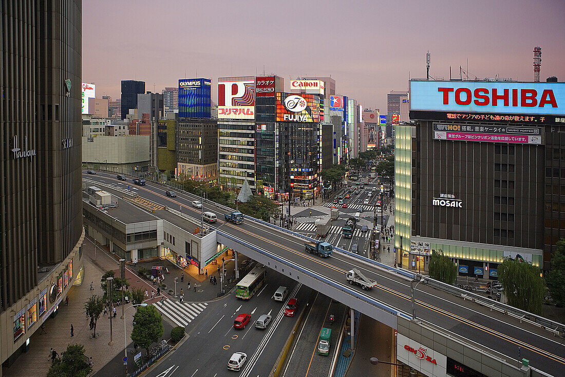 Japan-Oct.2006, Tokyo City, Ginza … – License image – 70091254 