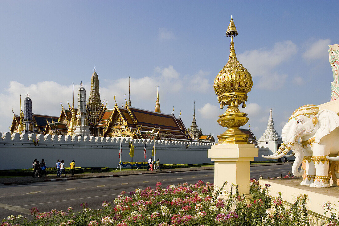 The Grand Palace. Bangkok City. Thailand. January 2007.