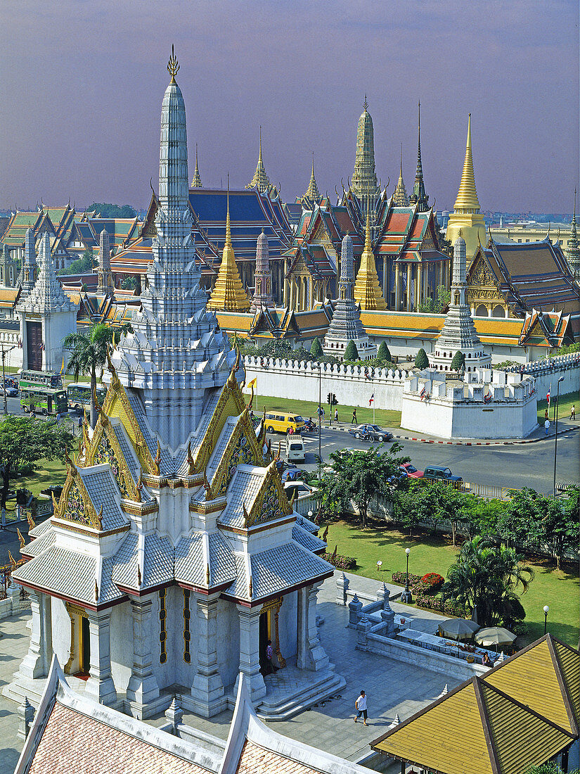 The Grand Palace. Bangkok City. Thailand. January 2007.