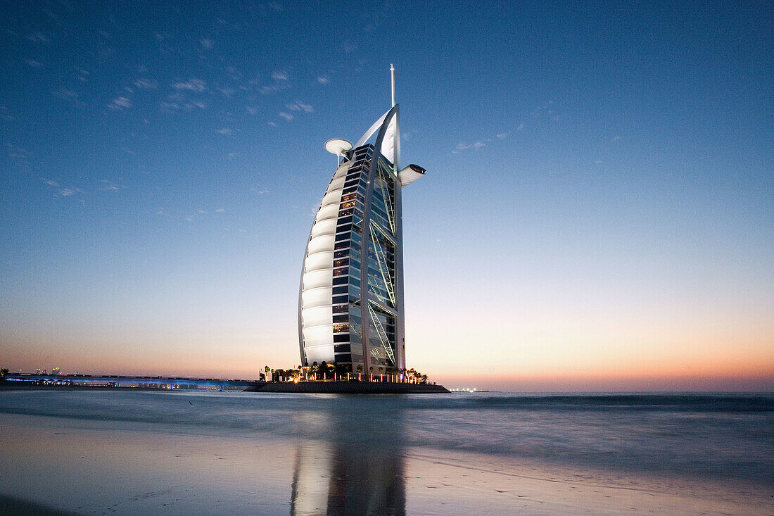 United Arab Emirates. Dubai City. Burj Al Arab Hotel