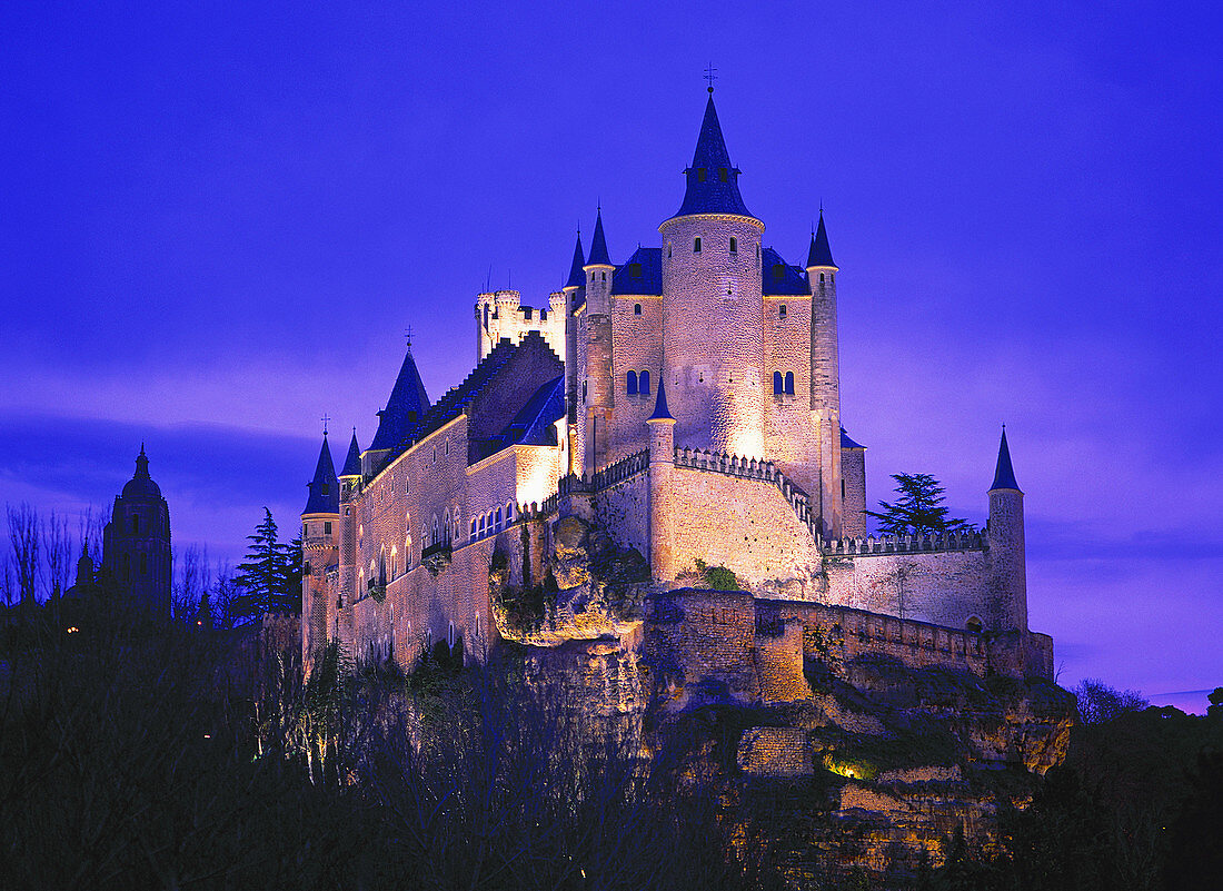 Alcazar Castle, Segovia. Castilla-Leon, Spain (April 2007)