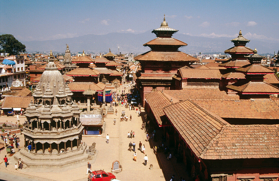 Royal Palace in Durbar Square, Patan. Nepal