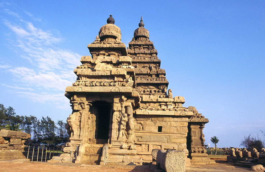 Shore Temple. Mamallapuram. Tamilnadu. India