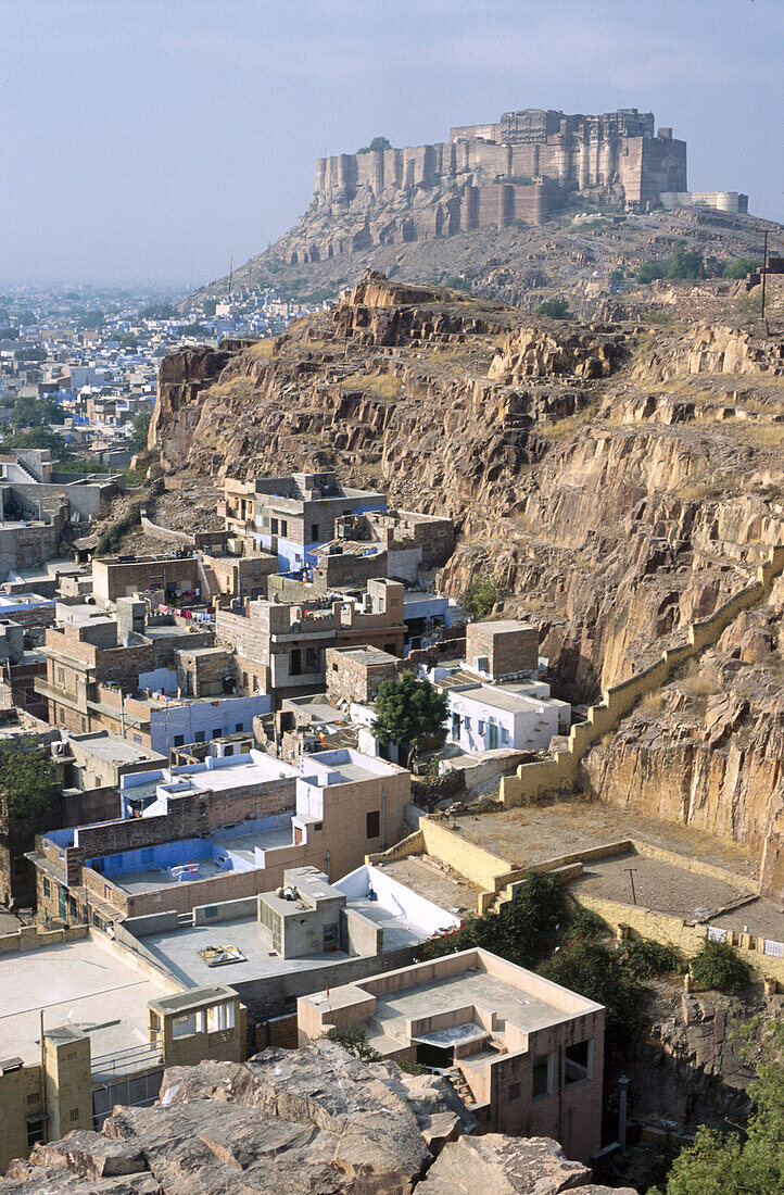 Fort. Mehrangarh. Jodhpur. Rajasthan. India.