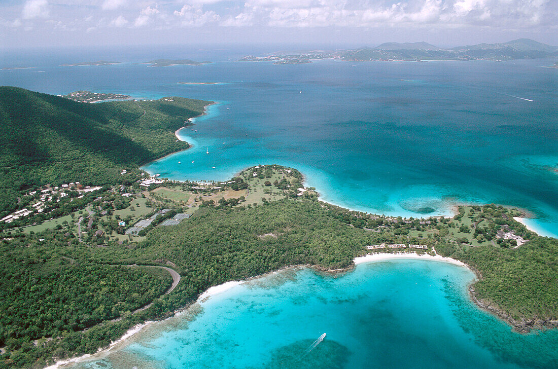 Caneel Bay, St. John, US Virgin Islands. West Indies, Caribbean