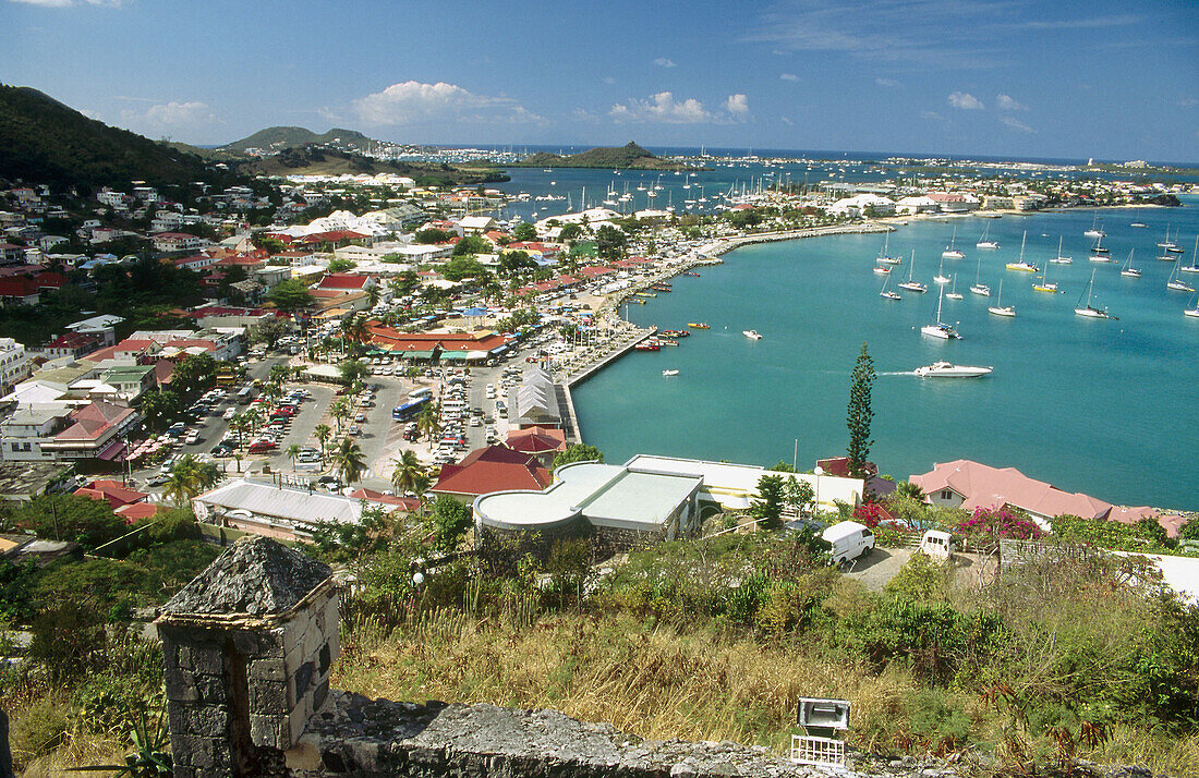Marigot. Saint Martin Island. French West Indies