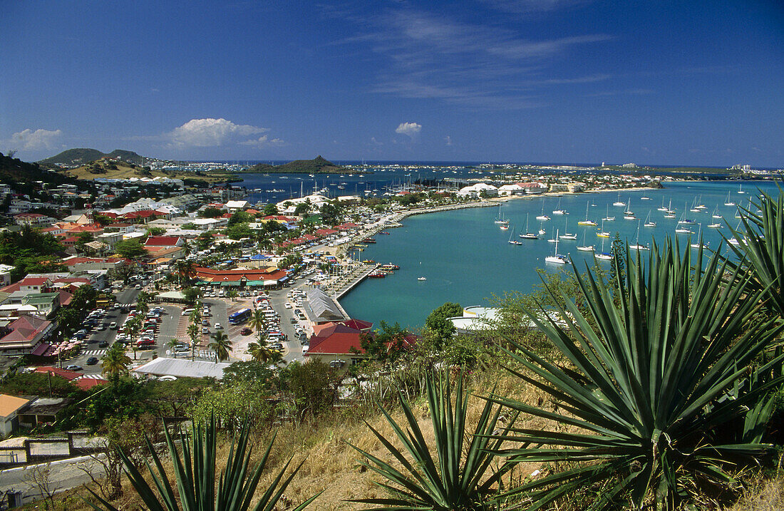Marigot bay. Saint Martin. French West Indies. Caribbean