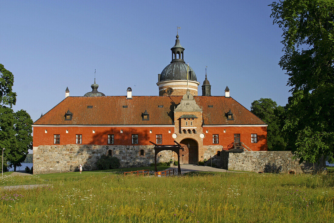 Gripsholms castle in Mariefred. Sweden