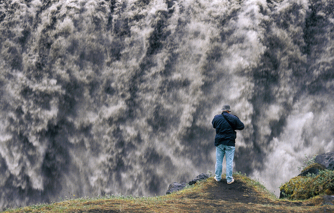 Dettifoss waterfall. Iceland