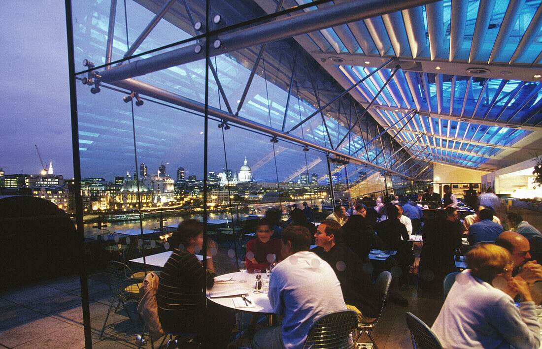 Oxo Tower restaurant. London. England